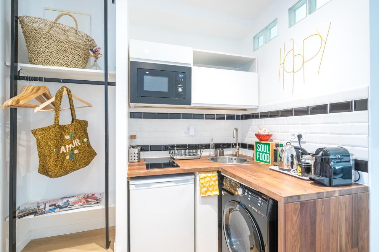Studio Terrasse Privee 5 Min To Eiffel Tower Париж Екстериор снимка