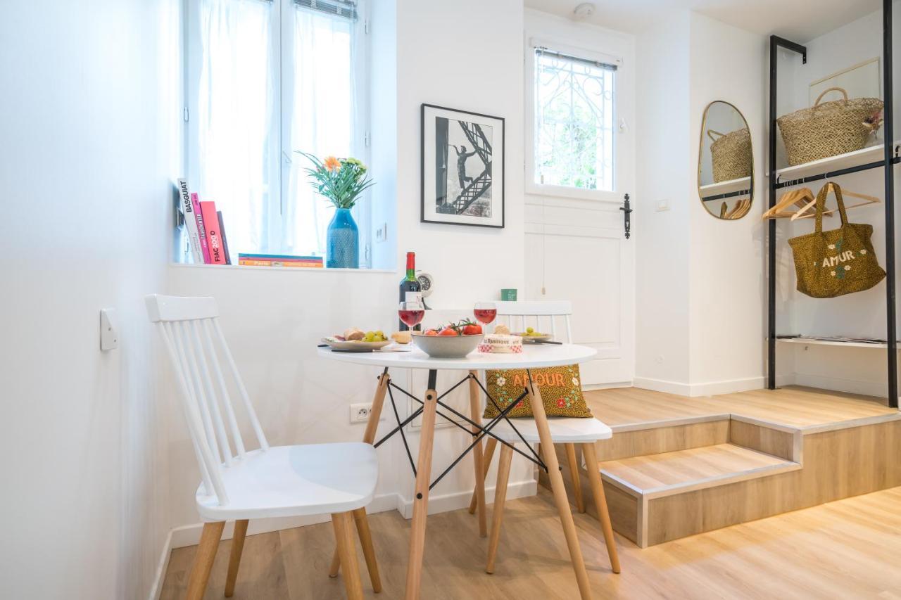 Studio Terrasse Privee 5 Min To Eiffel Tower Париж Екстериор снимка