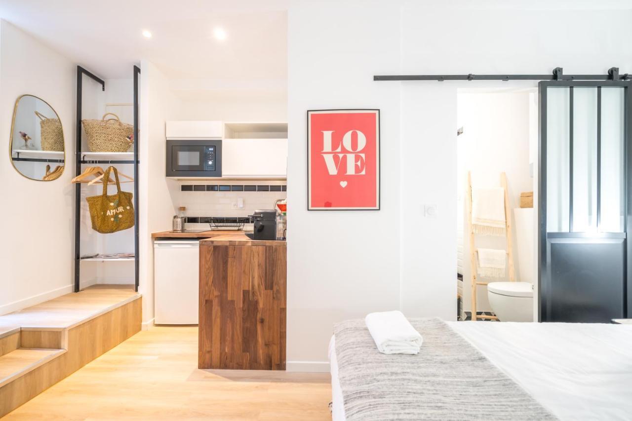 Studio Terrasse Privee 5 Min To Eiffel Tower Париж Екстериор снимка