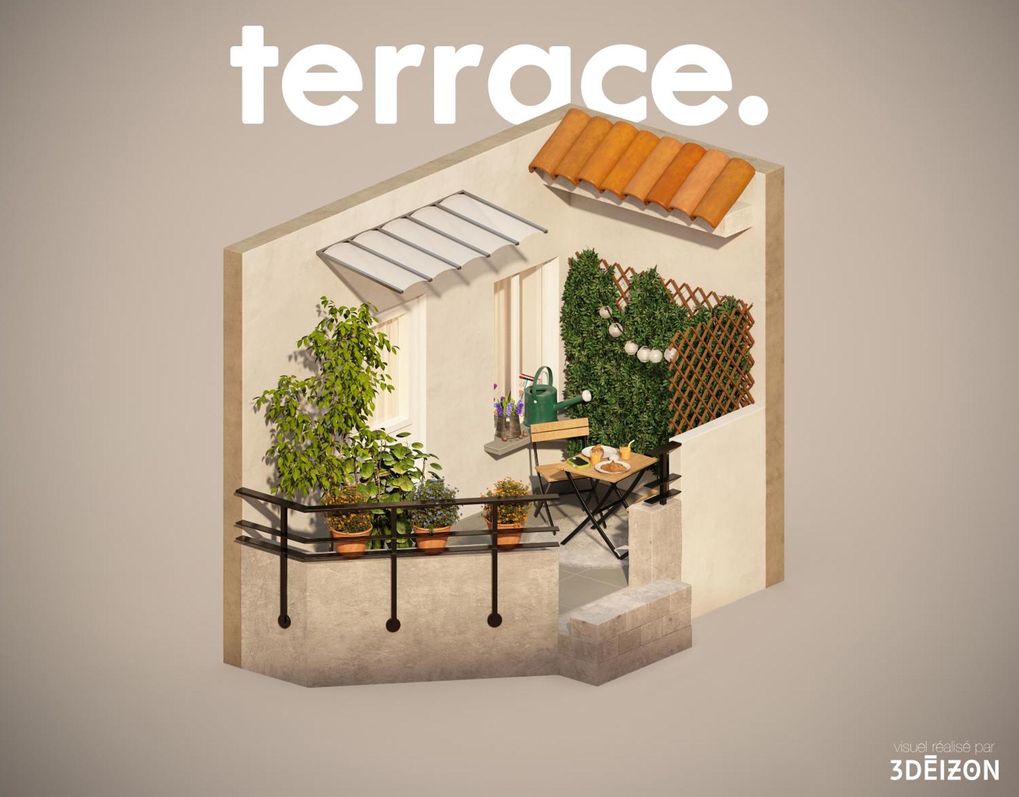 Studio Terrasse Privee 5 Min To Eiffel Tower Париж Екстериор снимка